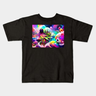 Color Globs | Rainbow Atmosphere Kids T-Shirt